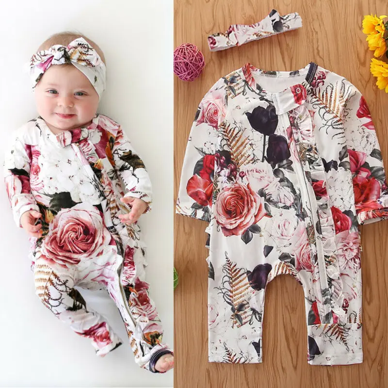 Одежда для новорожденных Для маленьких девочек на возраст от 0 до 18 месяцев