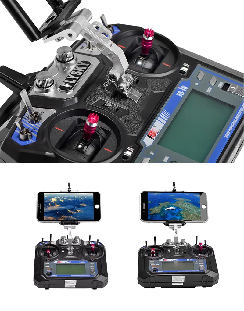 FLYSKY FS-I6 I6 FS-I6X I6X сотового телефона планшета монитор Дисплей Поддержка держатель