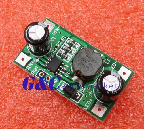 3W 5-35V LED Driver 700mA PWM Dimming DC to Step-down Constant Current | Электронные компоненты и принадлежности