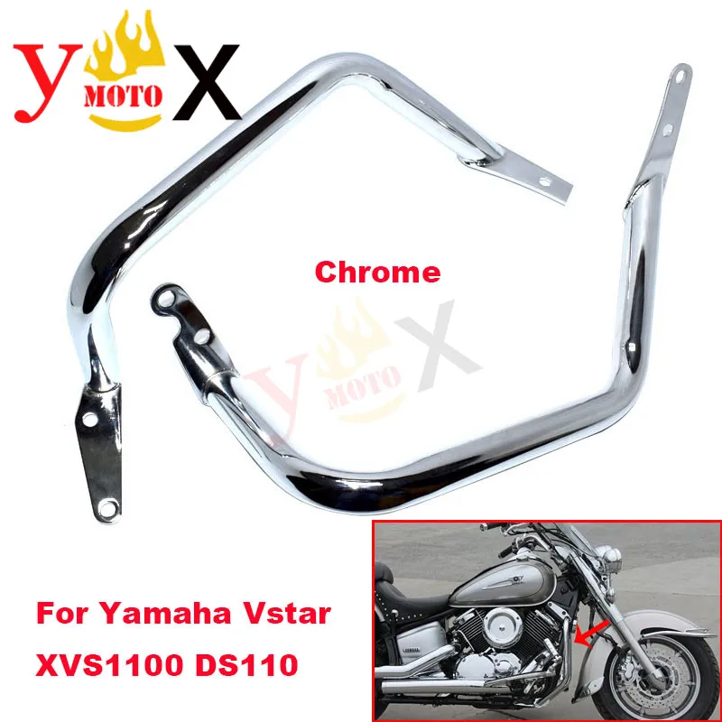 Защита двигателя мотоцикла XVS 1100 защита Бампера Для Yamaha Vstar V Star XVS1100 Custom DS1100 |