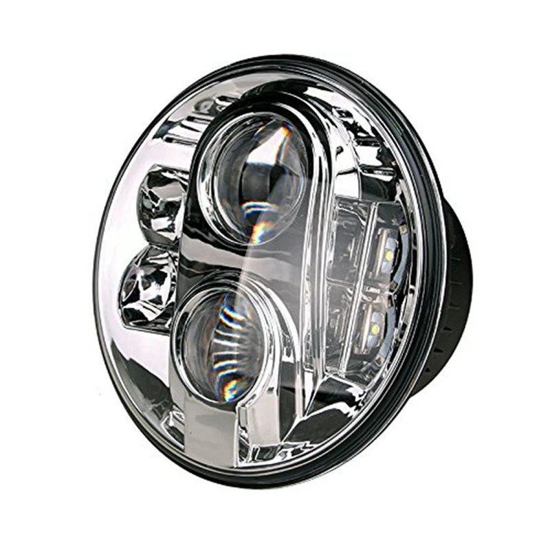 

Motorcycle Accessories For Street Glide Road King 7 inch LED Headlight 7" Mounting Bracket Ring 4.5 Fog Lights 6000K