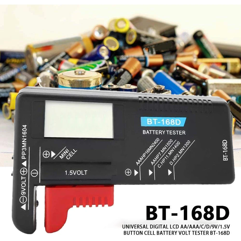 Диагностический прибор для измерения емкости аккумулятора с цифровым