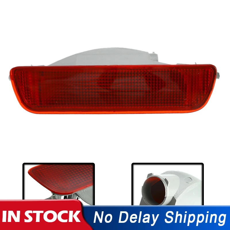 1 шт. Автомобильный задний центральный бампер отражатель противотуманный