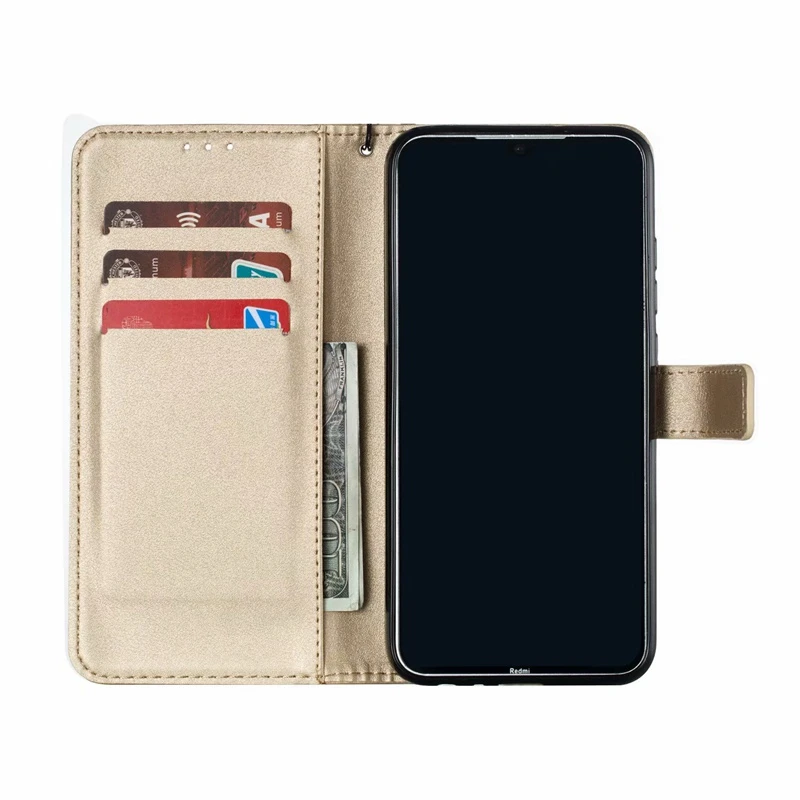 

Solid Color Leather Flip Case For XiaoMi RedMi Note 4 5 6 7 8 Pro 8Pro 8T 6A 7A 8A K20 Mi8 Mi9 lite Mi10 PU Wallet Cover RedMi8A