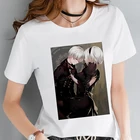 Новое поступление, модная сексуальная футболка с принтом для девочек, женская футболка с круглым вырезом в стиле Харадзюку, летняя повседневная футболка с коротким рукавом