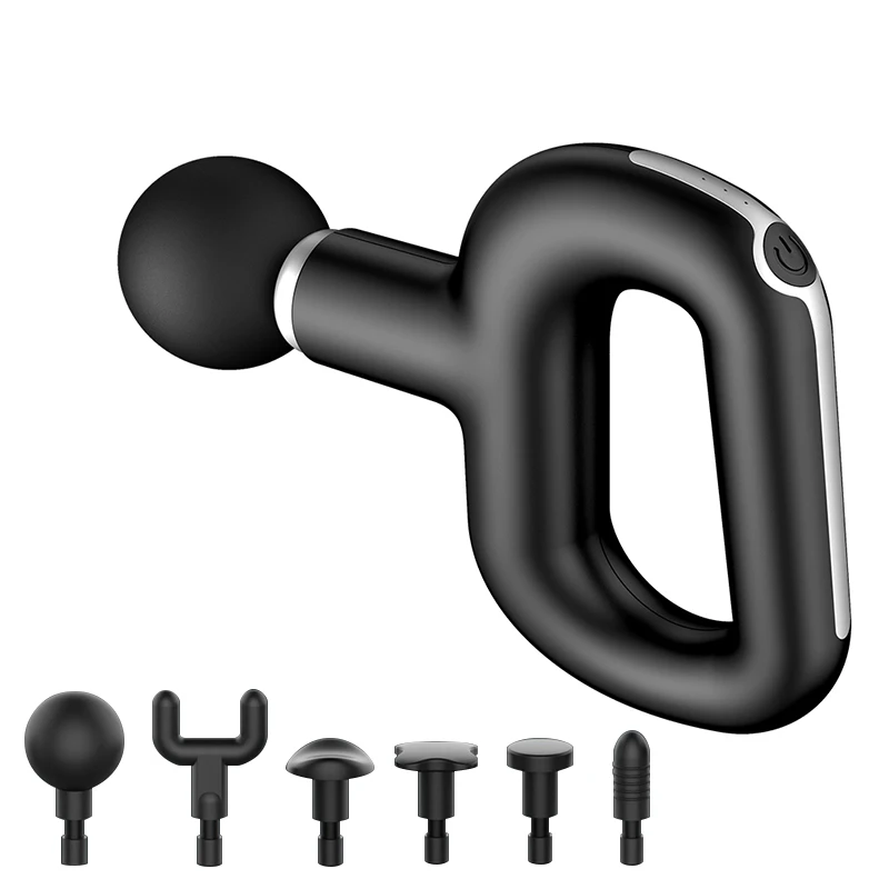 

High Frequency Muscle Massage Gun High Speed Vibration LCD Display Body Neck Massage Relaxation Slimming Pain Relief Fascia Gun