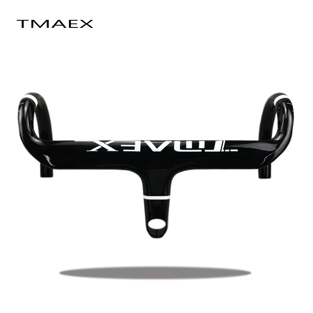 TMAEX новый дорожный Интегрированный руль из углеродного волокна с стержнем