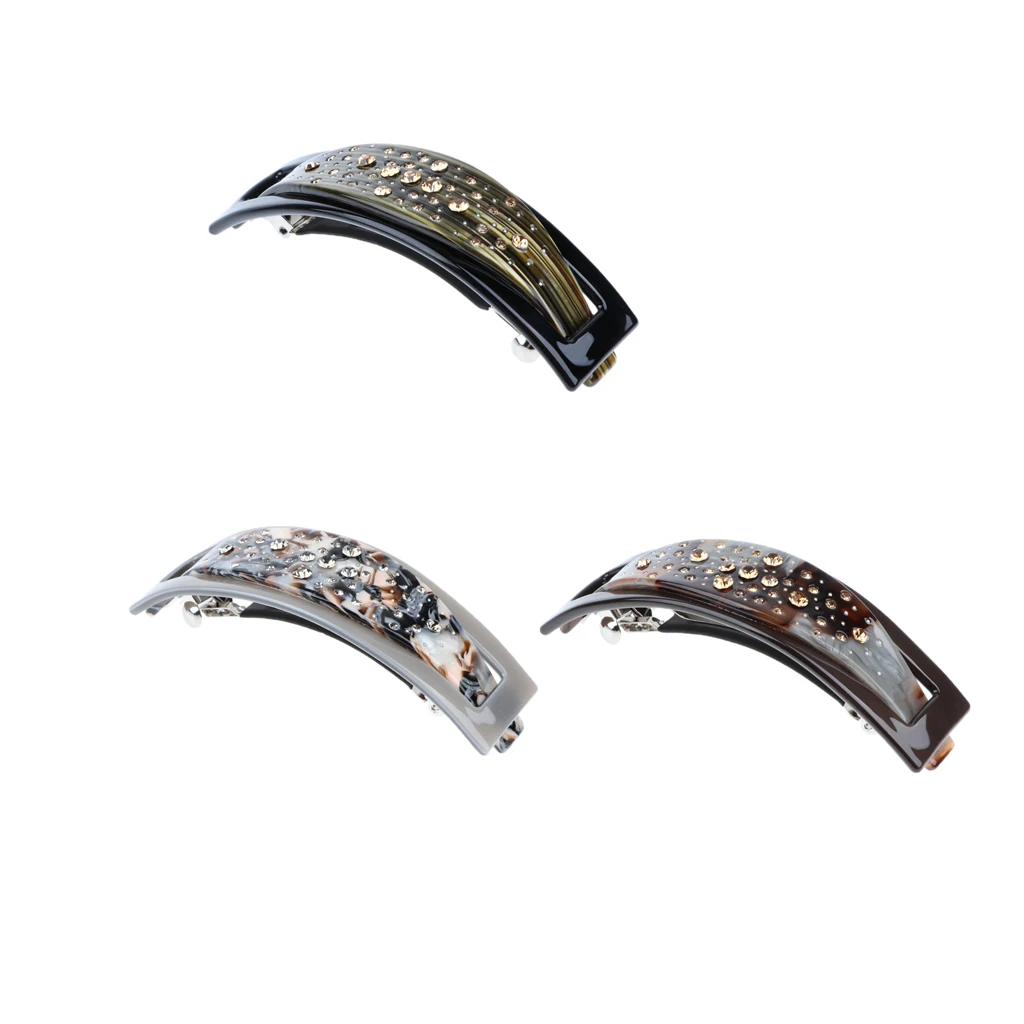 

Ladies Classic Jewelry Hair Clip with Rhinestone Pin Hair Clip