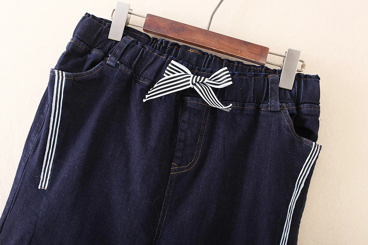 Весна 2020 модные джинсы с высокой талией женские узкие брюки хлопковые тонкие