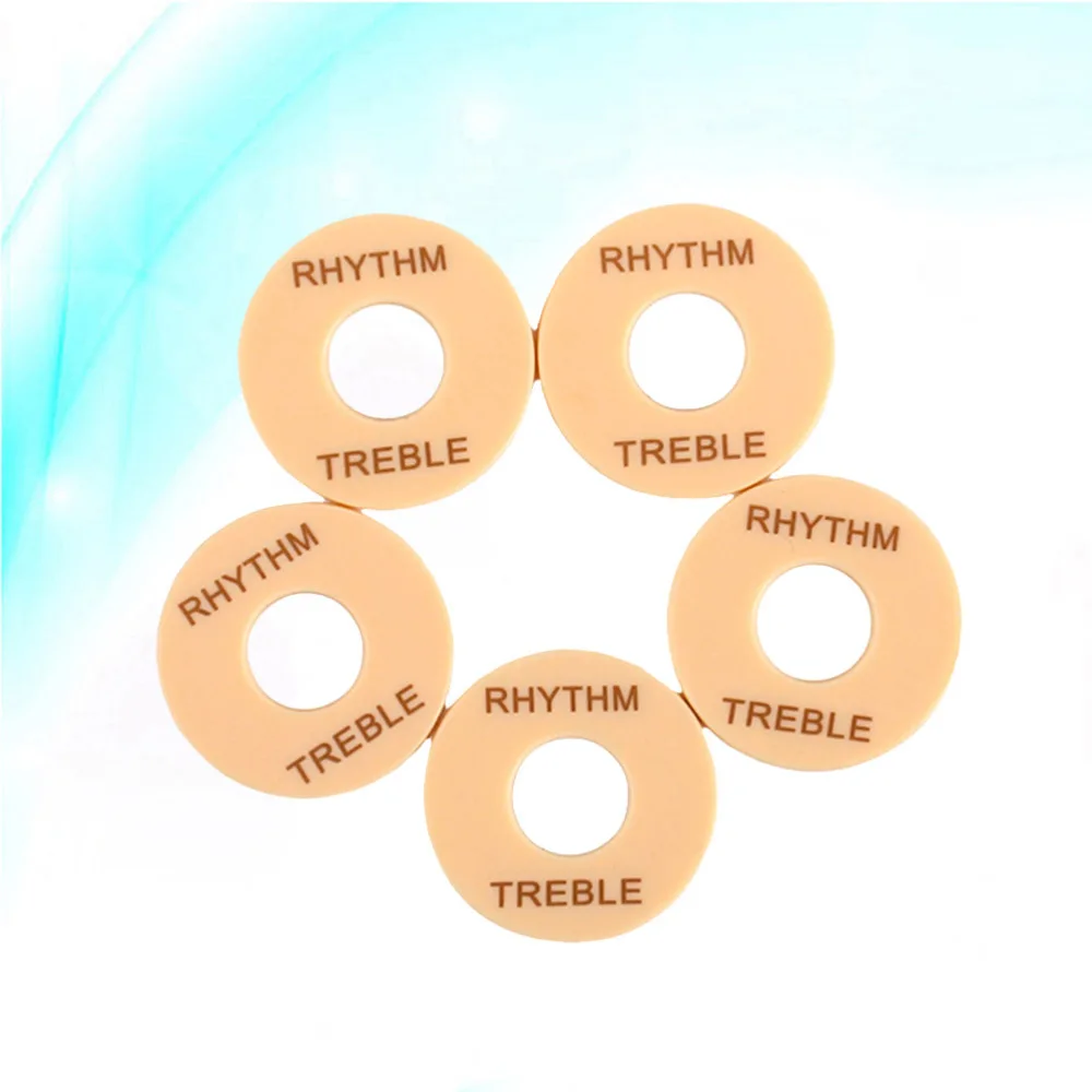 5 шт. ритм Тройная шайба тумблер пластина прочная гитарные части кольцо для