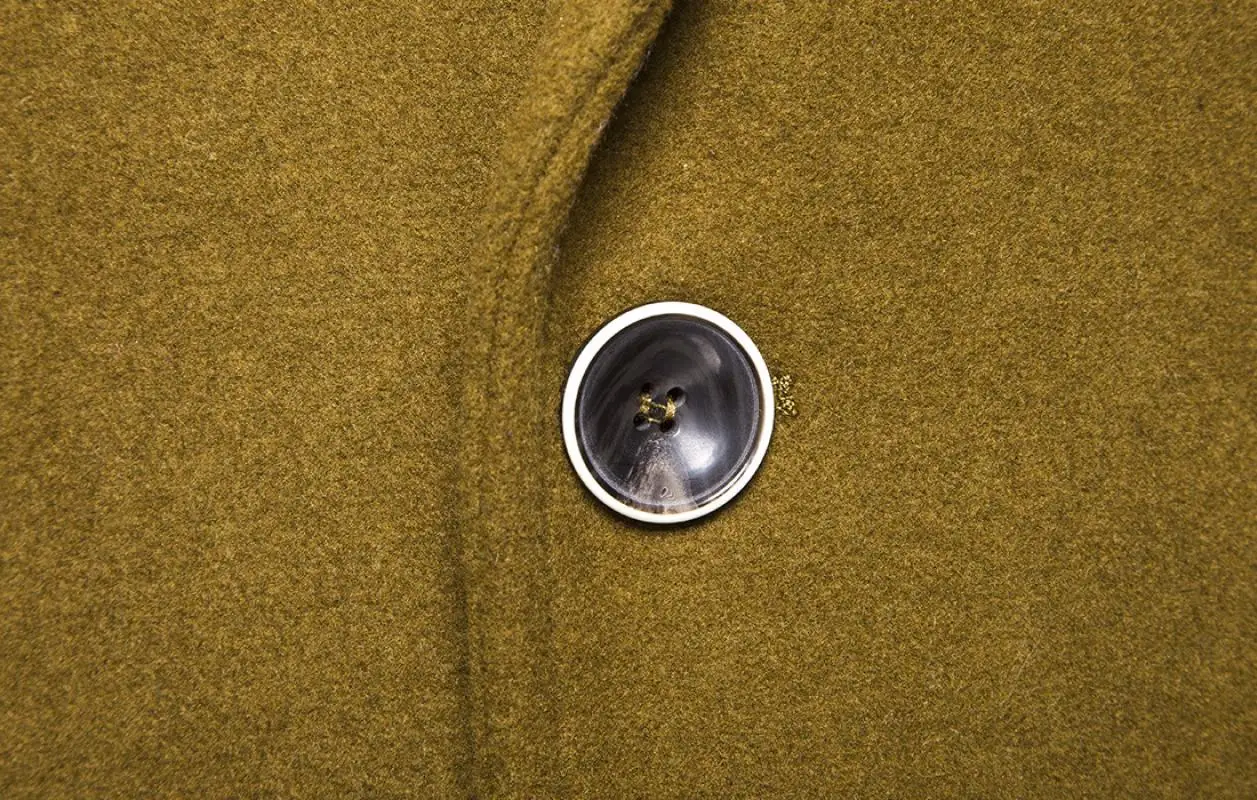 

Korean Style Men'S Coat Men Solid Autumn Overcoat Turn Down Collar Long Sleeve Winter Coat Men Casual Long Jacket Abrigo Hombre