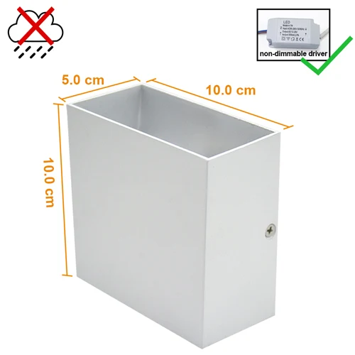 

Настенный светильник Feimefeiyou квадратный