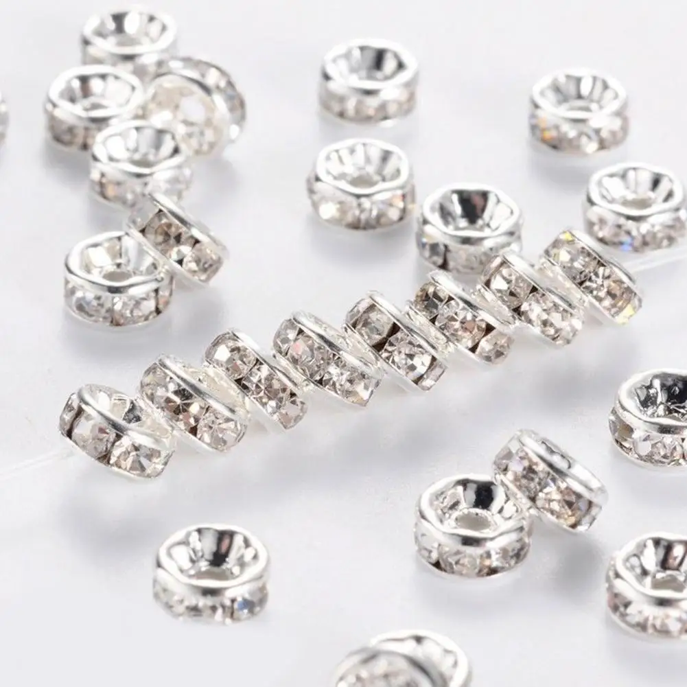 

1 Pack Clear Round Loose Spacer Beads DIY Bracelet Jewelry Making Crafts 8mm Beads DIY Bracelet Jewelry Making Crafts 8mm Beads