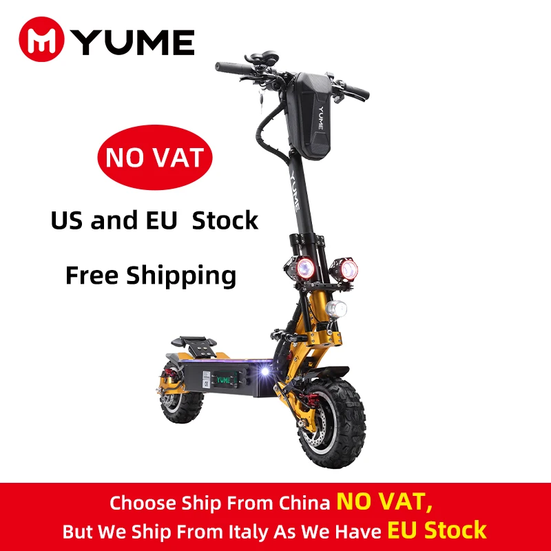 

YUME X11 US and EU Stock 5000W Folding Electric Kick Scooter Adult E-Scooter 11 Inch Off Road Tire Electro Scooter