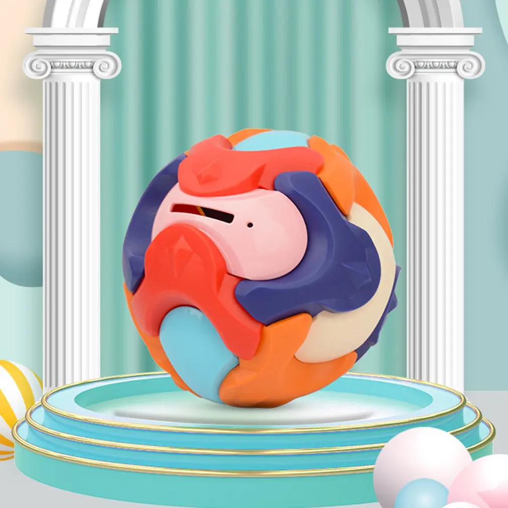 Сборный пазл строительные блоки экономить деньги шар Интеллектуальный лабиринт