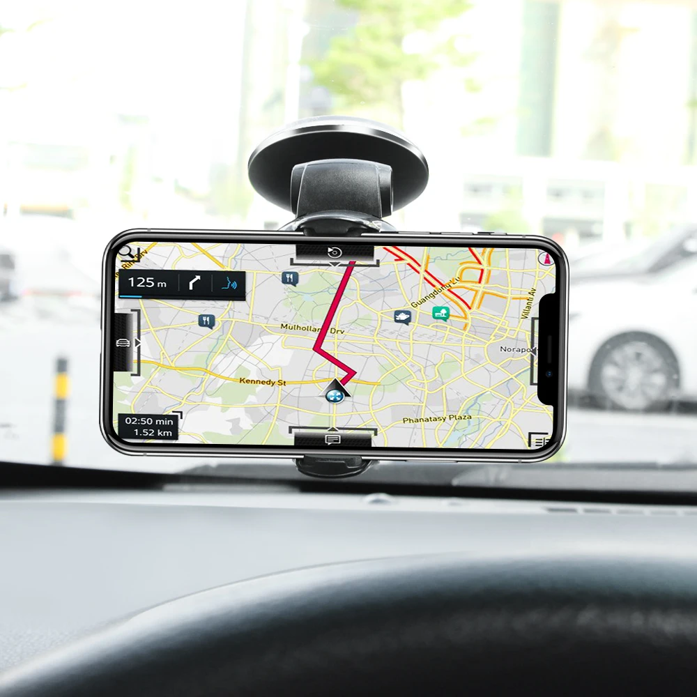 Универсальный автомобильный держатель мобильного телефона поворотный для