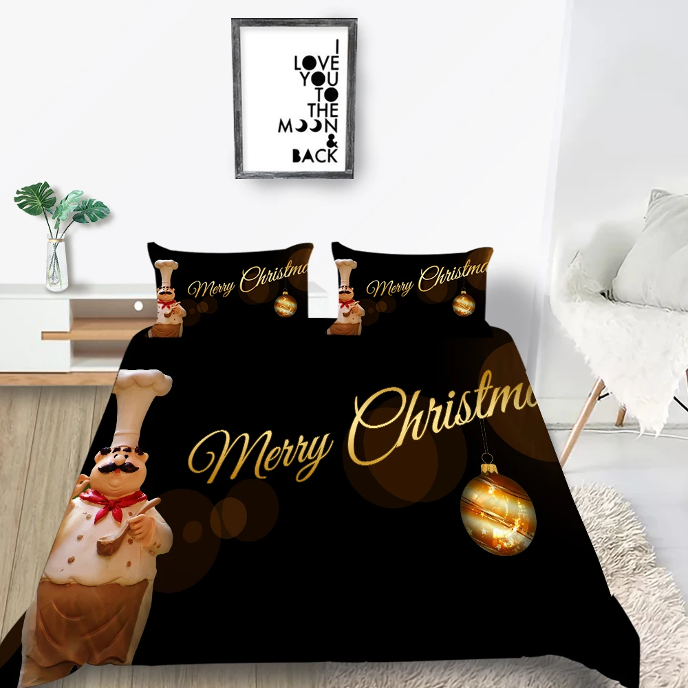 

3D Christmas Tree Bedding Set Red Creative Fantasy Duvet Cover Comfortable Queen King Twin Double Full Single Bed Set Pillowcase