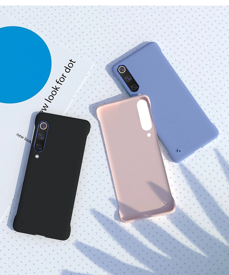 Для Xiaomi mi 9T A3 Red Note 7 7A K20 Pro Capa простой карамельный цвет Бескаркасный твердый