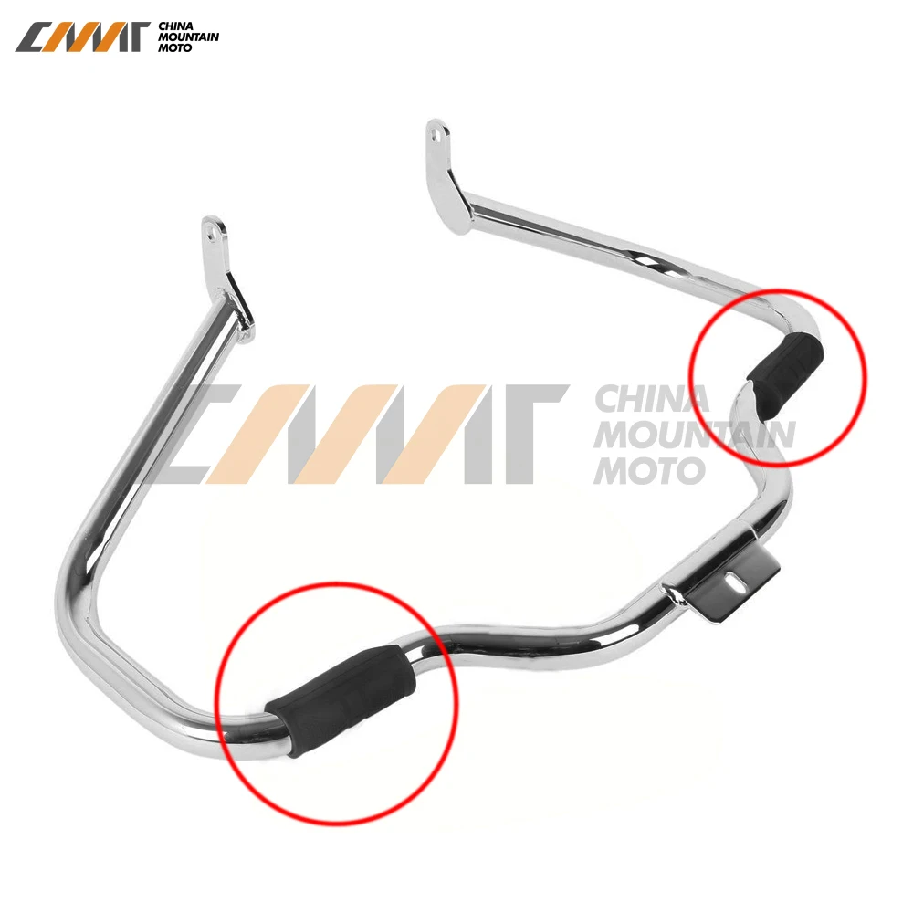 Резиновые колышки для защиты двигателя 1-1/4 дюйма чехол Yamaha Dragstar V-star Harley Softail на