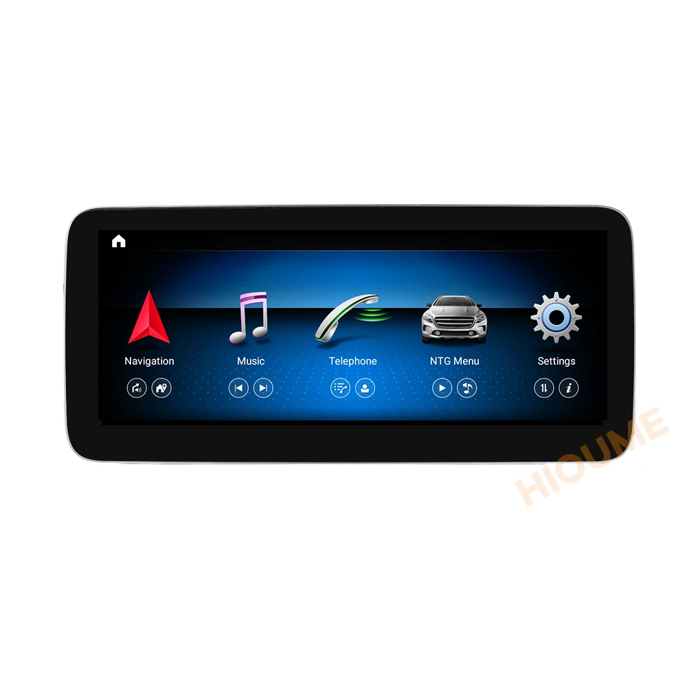 Автомобильный мультимедийный плеер Snapdragon 10 25 дюйма Android 0 GPS радио для Mercedes Benz A W176