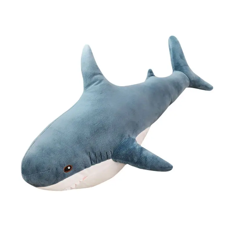 

Great White Shark Plush Stuffed Animal Toy Sofa Car Cushion Gifts for Children 203E