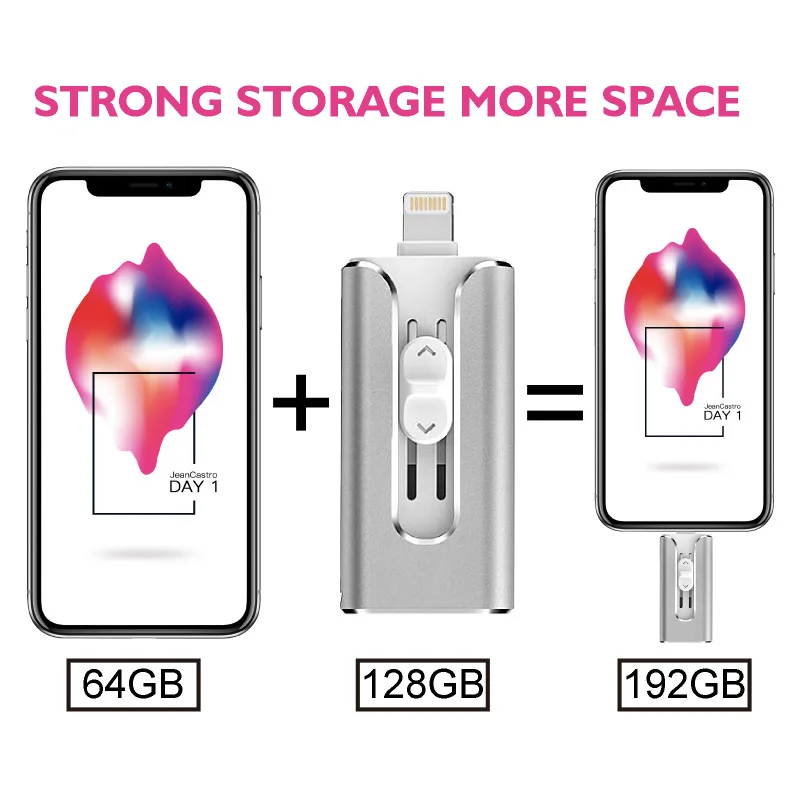 OTG USB флэш-накопитель для Apple iPhone iPad iPod мобильный флэш-диск 128 Гб 64 ГБ 32 16 Usb 3 0 |