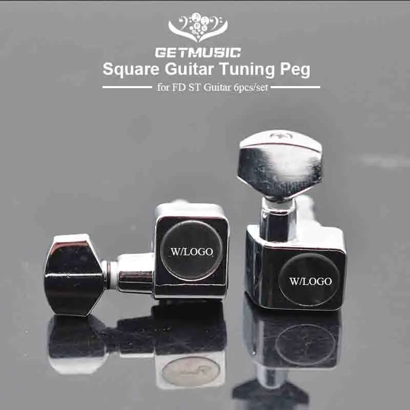Квадратные 6R Запечатанные маленькие колышки для гитары тюнер машинные головки