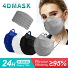 4d-маска для туши для ресниц, одобренная CE KN95 FPP2, гигиеническая защитная маска для лица, Одноразовый Респиратор KN95 FFP2MASK маска для рта
