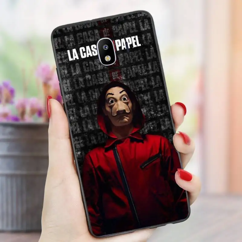 

Spain TV Money Heist House Paper Phone Case For Xiaomi A1 9t pro A2 lite 10 MIX 2S MIX3 note10 pro Black Soft nax fundas cover