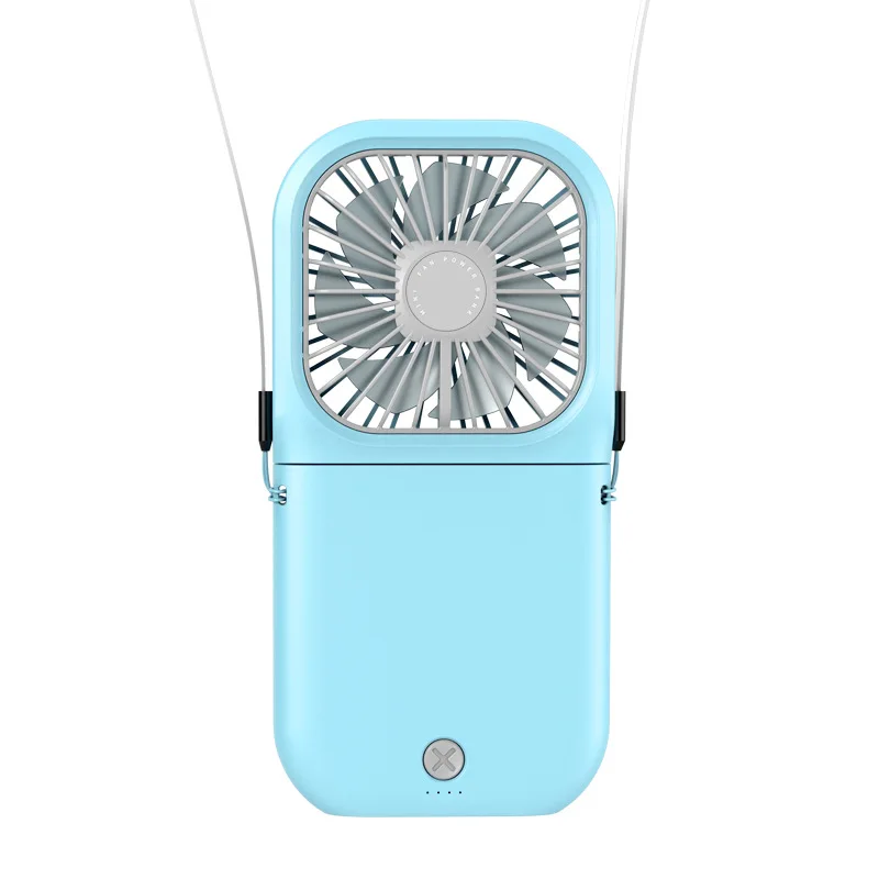 

2020 nuovo ventilatore da collo appeso mini portatile pieghevole USB piccolo ventilatore muto power bank fan