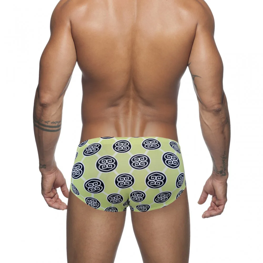 Купальник в стиле ретро мужской пикантный купальник водонепроницаемые плавки