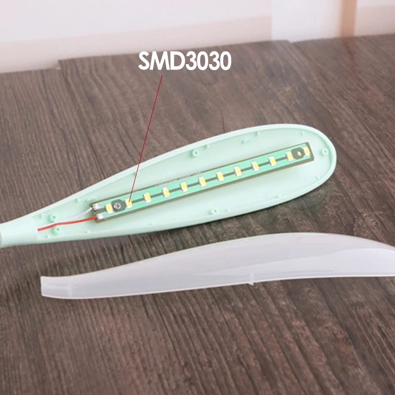 Светодиодная настольная лампа Flexo с ЖК-экраном перезаряжаемая аккумулятором 18650 |