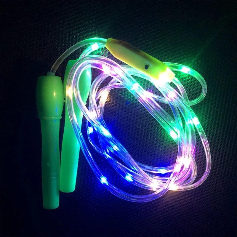 

8pcs Kids Light Up Jump Rope Skipping Rope Sports Toy Outdoor