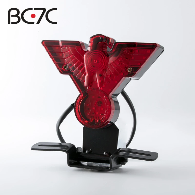 Ретро-светильник WarBird Eagle для мотоцикла номерной знак Красный стоп-сигнал задний