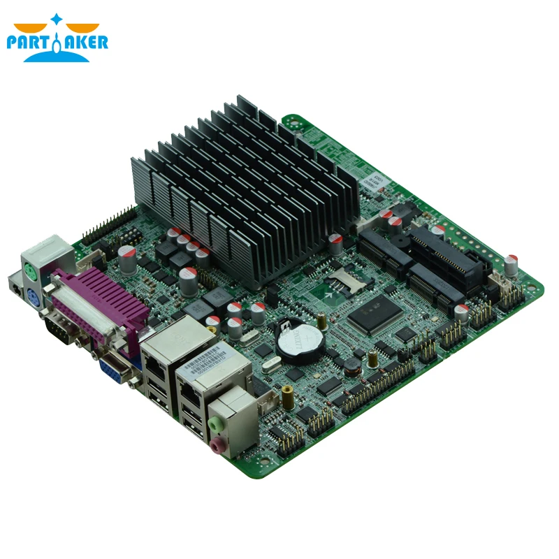 Дешевые Intel X86 ITX M51_D926L J1900 процессор 4 ядра дуальный Ethernet сетевой адаптер плата 2 Lan