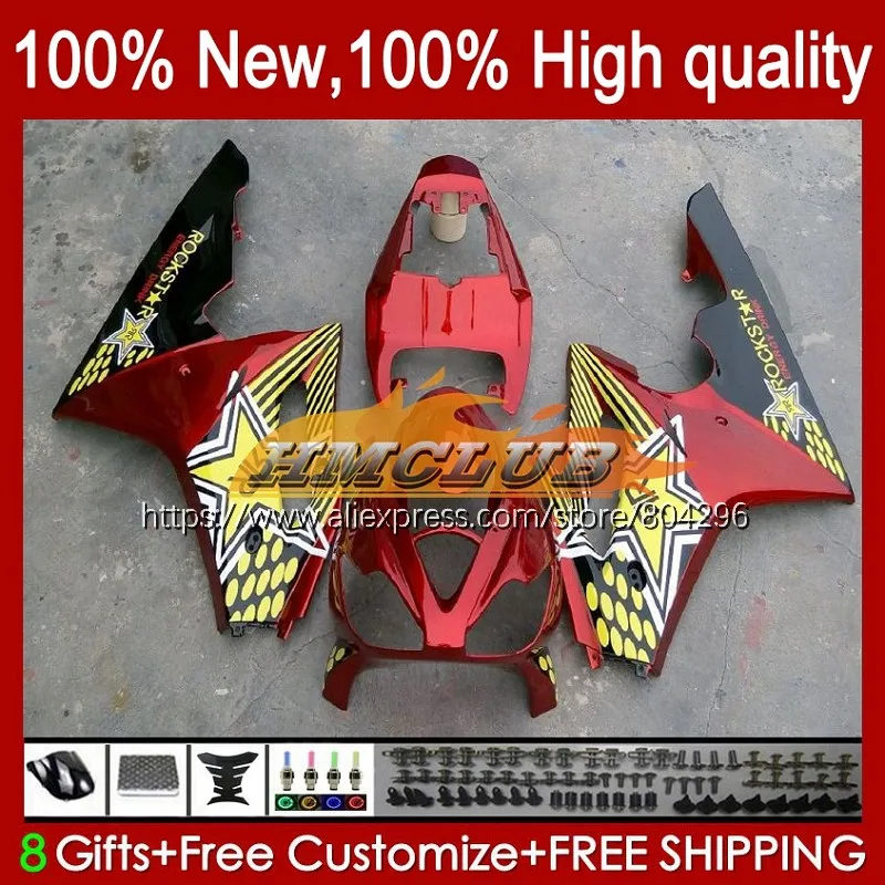 

Body Kit For Triumph Daytona 675 02 03 04 2005 2006 Yellow red 2007 2008 52No.9 Daytona675 2002 2003 2004 05 06 07 08 Fairing
