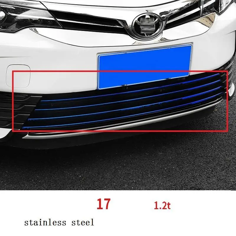 Автомобильная декоративная автомобильная Передняя Задняя решетка бампера