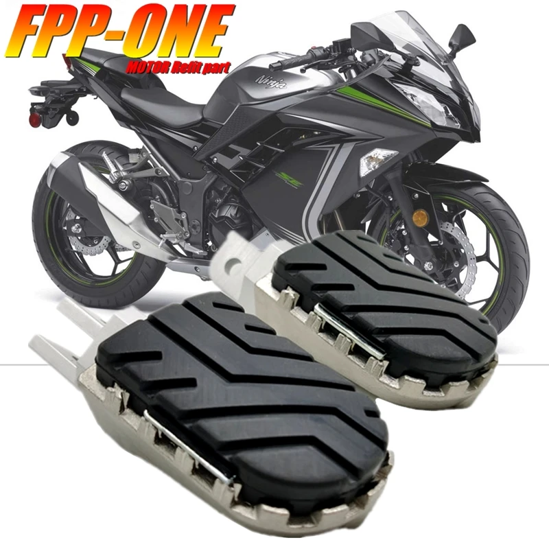 

Для KAWASAKI Ninja300 Ninja250 NINJA 250 300 аксессуары для мотоциклов передняя подставка для ног Peg