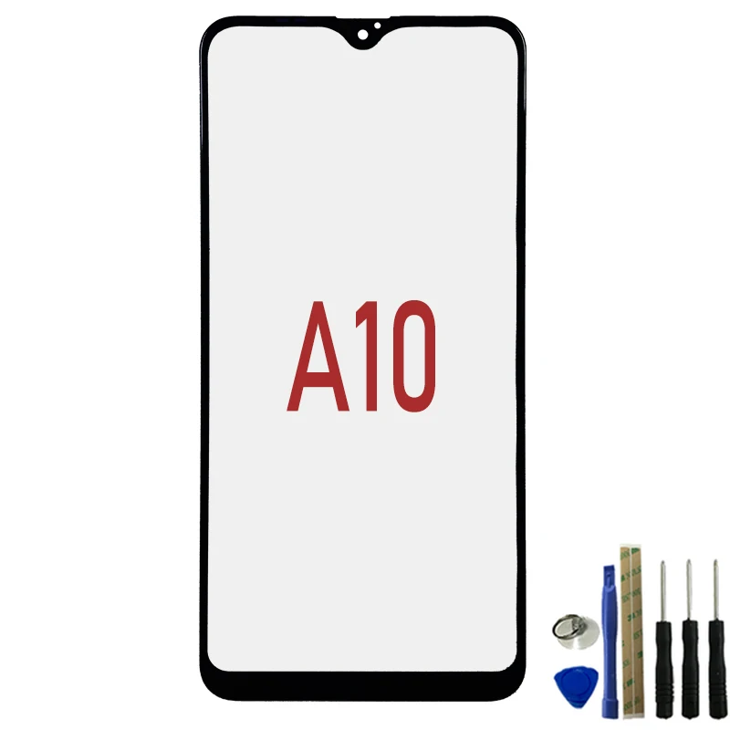 SZHAIYU Замена ЖК стекла Внешний объектив для samsung Galaxy A10 A105 SM A105F стекло Передняя