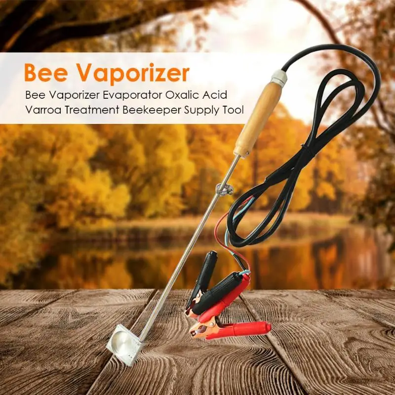 

12V Bee Vaporizer Evaporator Oxalic Acid Varroa Treatment Beekeeper Supply Tool Home Garden Beekeeping Essential Supplies new
