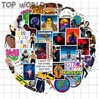 1050 шт.компл. Трэвис Скотт, американский рэп, певец, наклейки для детей, сделай сам, модные наклейки для багажа, шлем для ноутбука чехол для костюма