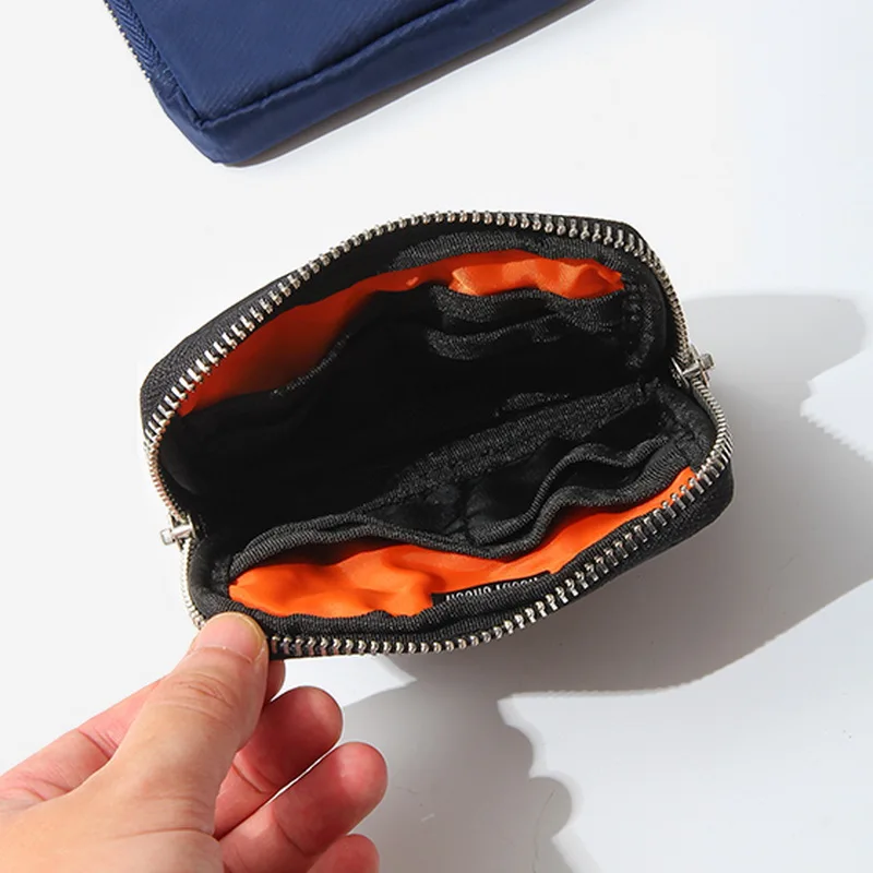 

Casual Student Mini Wallets Youth Purse Fashion Card Holder Man Small Purse Japanese Men Wallet Short Nylon Cloth Waterproof