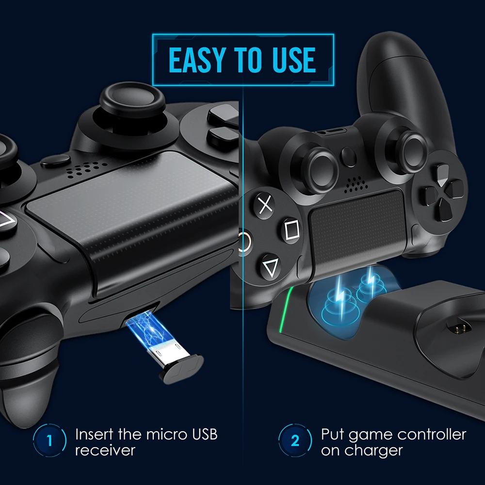 Обновленный контроллер PICTEK PC213 PS4 USB проводной геймпад Android для Playstation 4 с разъемом