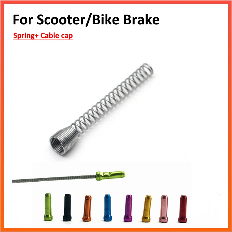 

Xtech Brake Stainless Steel Retractable Springs Shift Line Color Tail Cap Colorful for M365 Brake Scooter Accessories