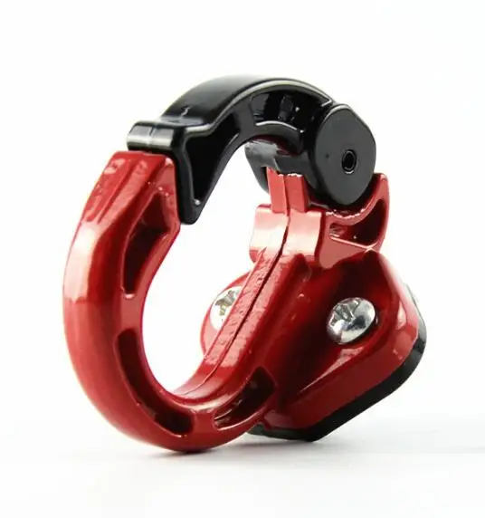 red black Передний крючок вешалка для шлема сумки коготь гаджет для Xiaomi Mijia M365 электрический скутер скейтборд инструменты бутылка багаж грузовой перевозчик - Цвет: red black