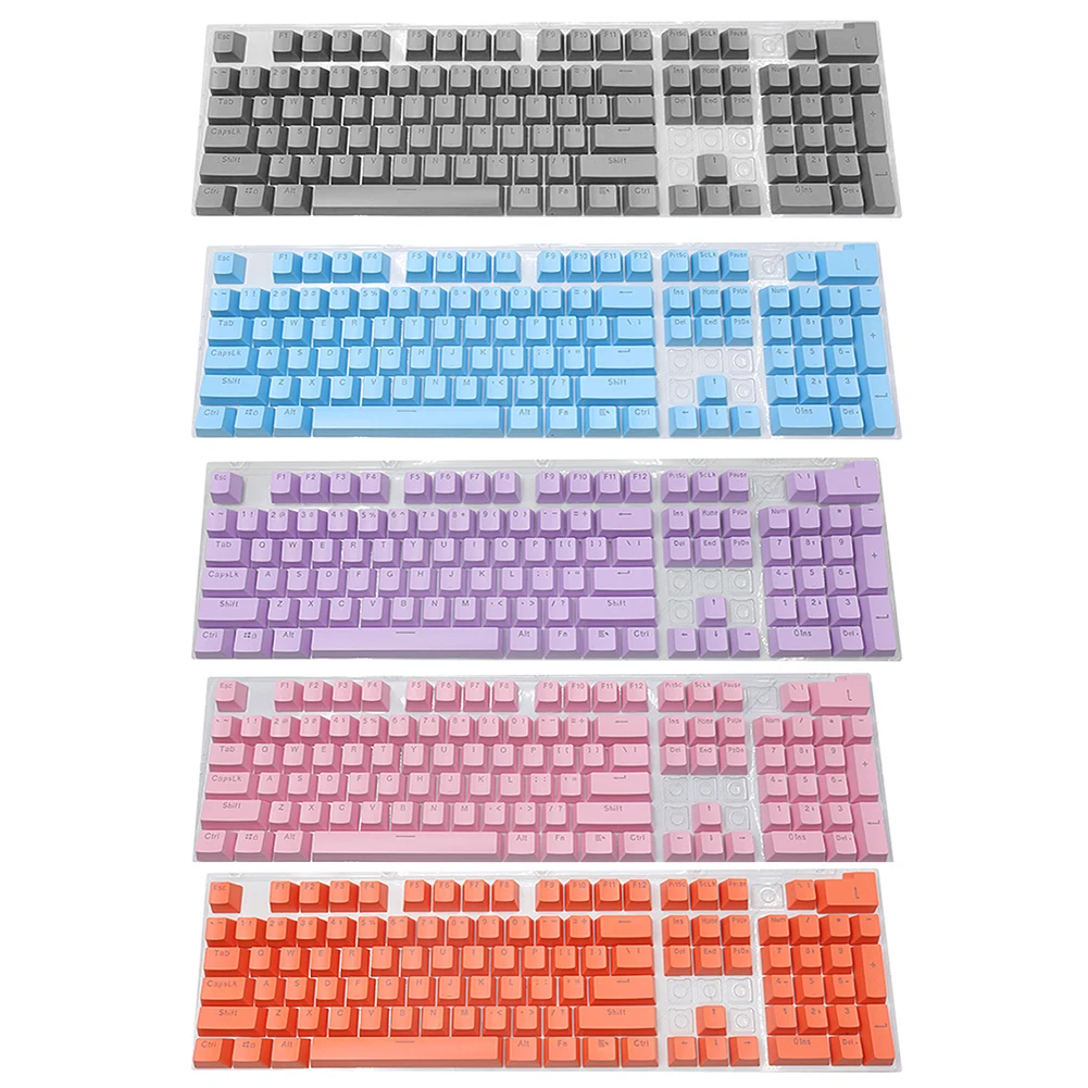 Keycaps двойной выстрел с подсветкой PBT/ABS Pudding Keycap набор съемником для DIY Cherry MX