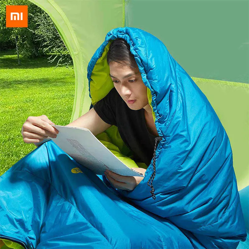 Xiaomi ZAOFENG семь отверстий хлопок кемпинг спальный мешок морозостойкая изоляция