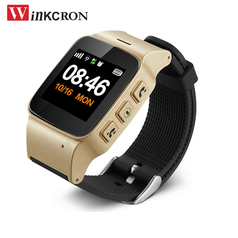 GPS часы трекер Смарт для пожилых мужчин женщин iOS Android SOS телефон анти-потеря Gps + Lbs