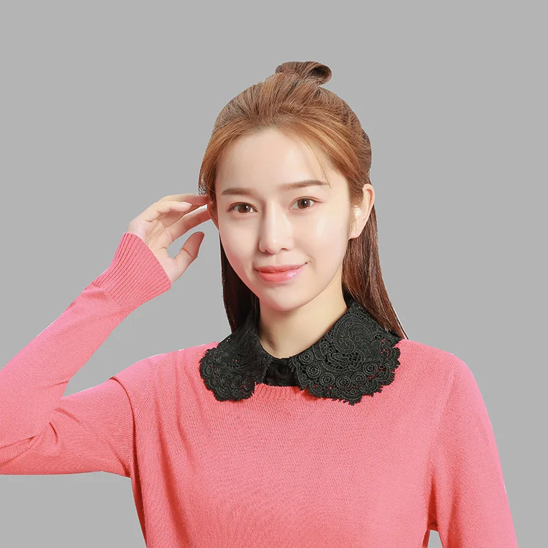 Linbaiway 2021 женский съемный воротник с лацканами ожерелье рубашка имитация