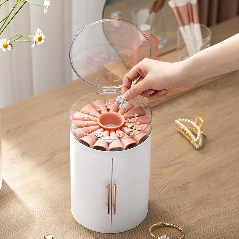 

Jewelry Organizer Display Travel Jewelry Case Boxes Travel Portable Jewelry Box Storage Organizer Earring Holder Gifts Fashion